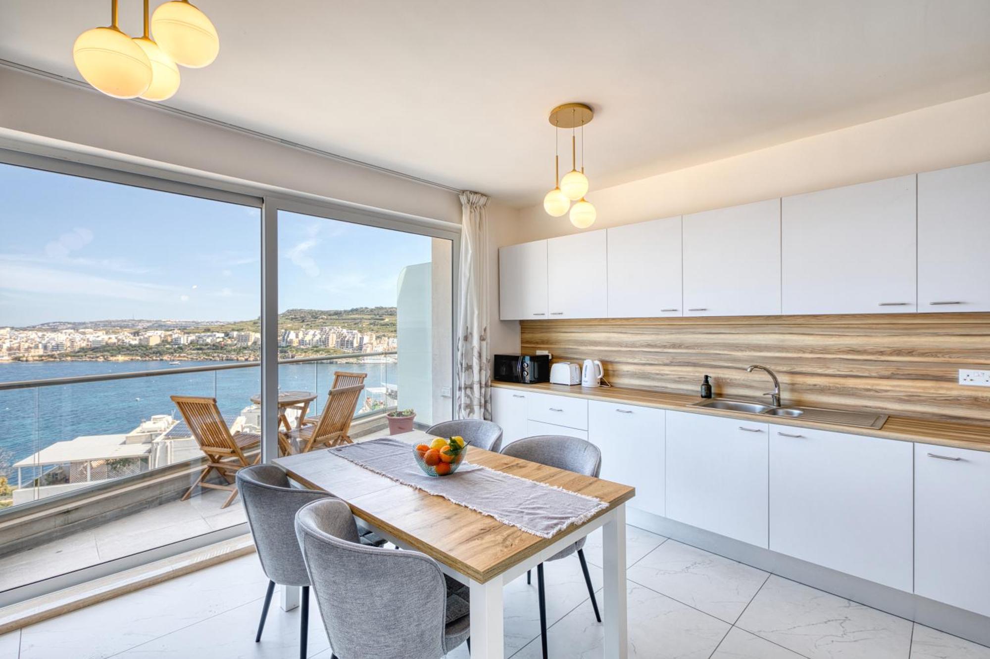 Blu Mar Sea View Apartments Σεντ Πόλς Μπέι Εξωτερικό φωτογραφία