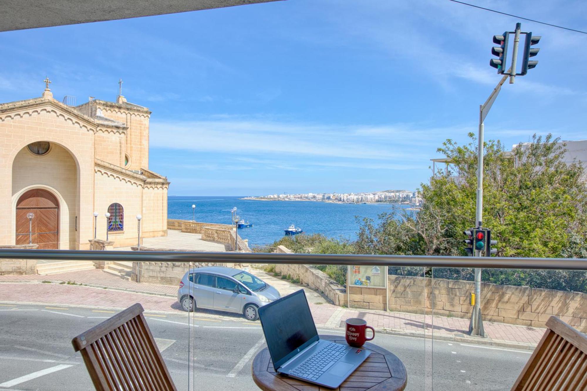 Blu Mar Sea View Apartments Σεντ Πόλς Μπέι Εξωτερικό φωτογραφία