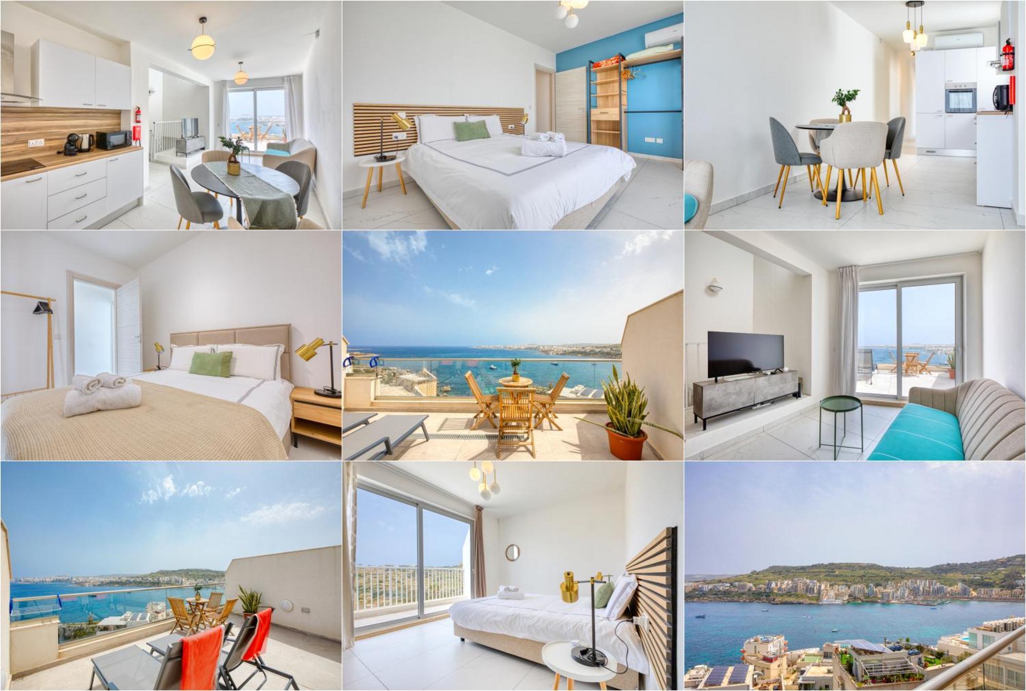 Blu Mar Sea View Apartments Σεντ Πόλς Μπέι Εξωτερικό φωτογραφία